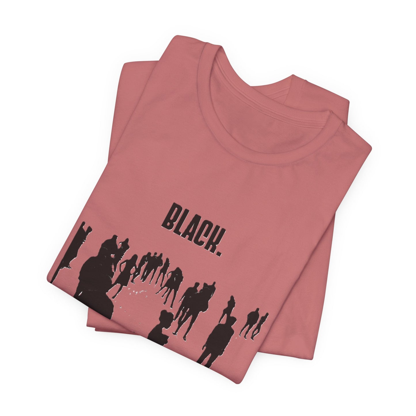 Unisex Black. Creativity. Power. Excellence. Tee — Black text