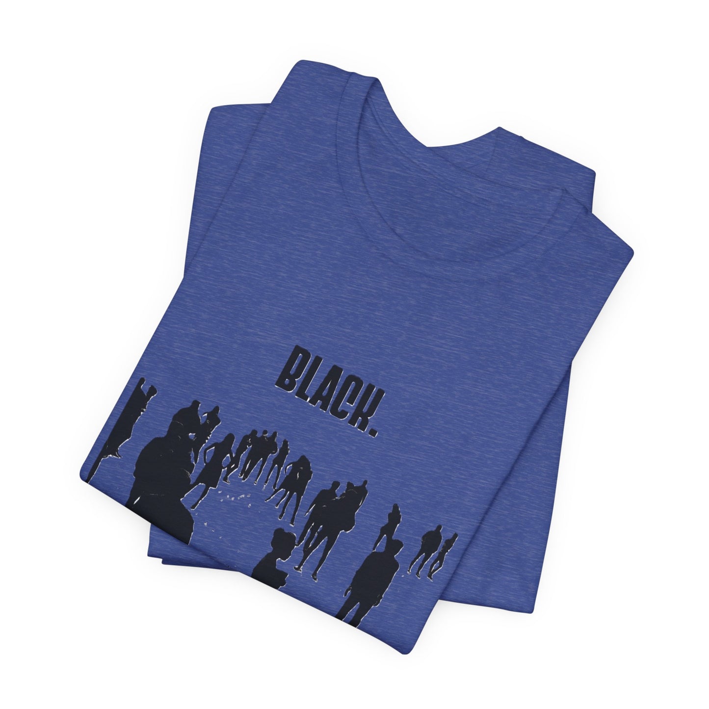 Multicolor "Black. Creativity. Power. Excellence." T-Shirt