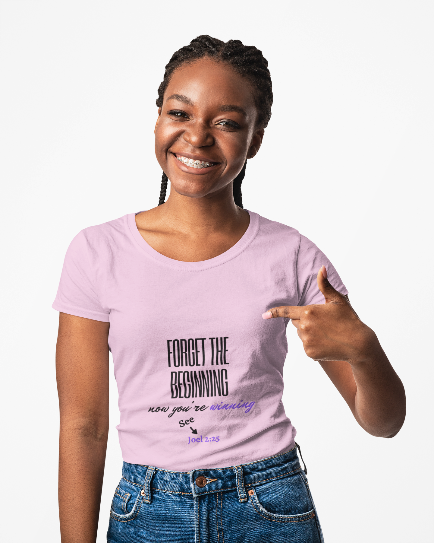 NEW COLORS!! Forget the Beginning short sleeve tee