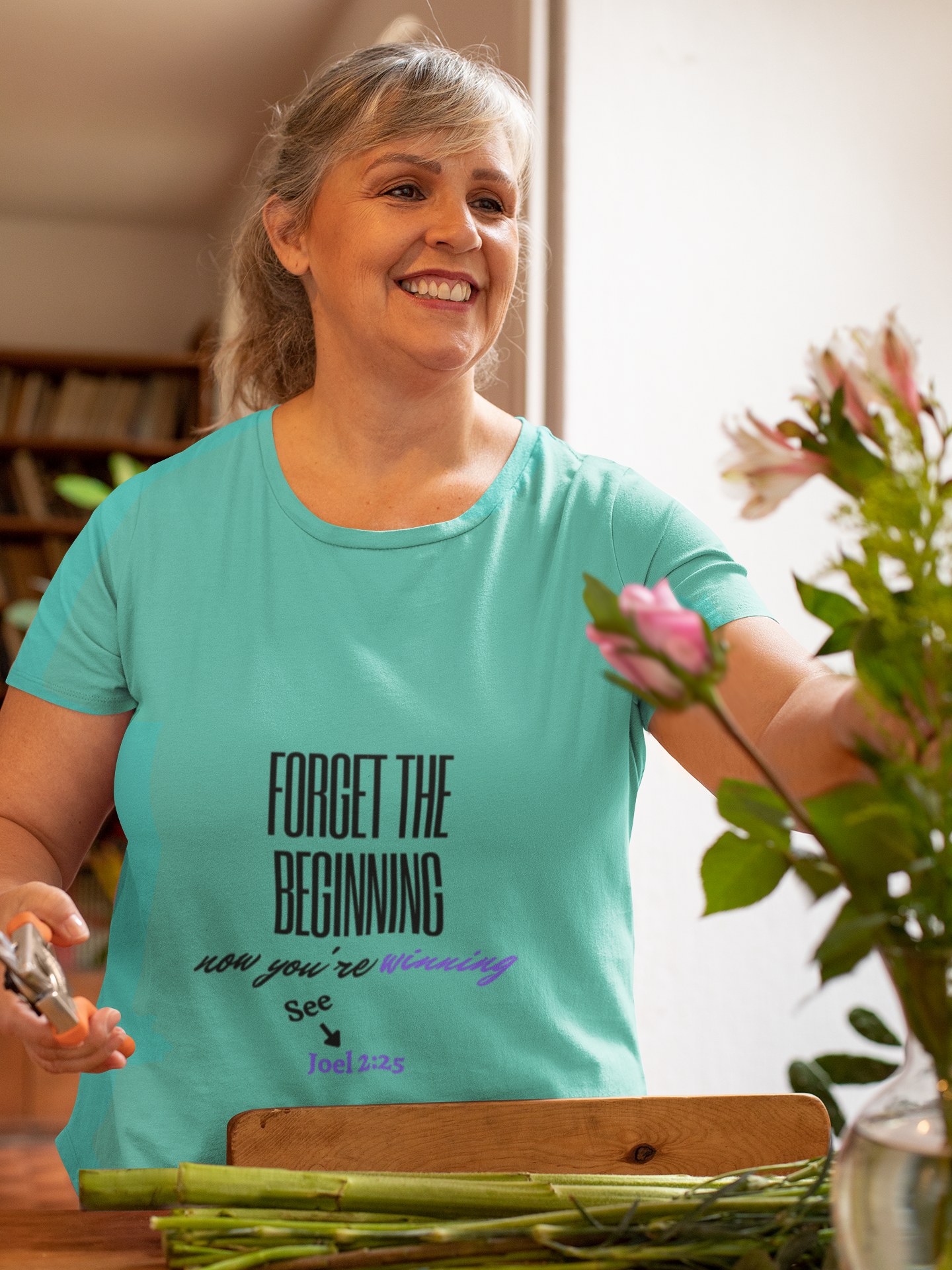 NEW COLORS!! Forget the Beginning short sleeve tee